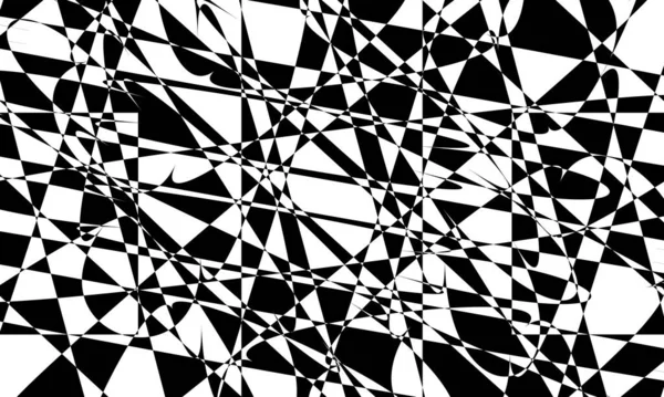 Orijinal optik illüzyon yaratıcı desenler Siyah beyaz üzerine