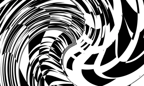 siyah ve beyaz güzel duvar kağıdı modern tasarım için op-art tarzında