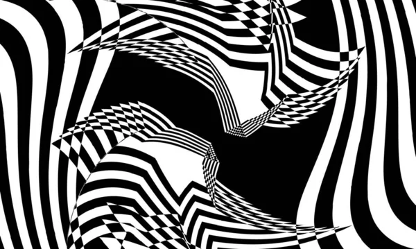 Operasyon sanatının orijinal tasarım konseptinde büyüleyici siyah desen