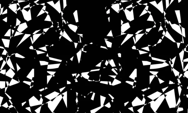 Motif Noir Dans Style Art Illusion Optique Spectaculaire — Image vectorielle