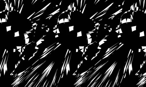 ハロウィン現代の壁紙のための神秘的な黒のパターン — ストックベクタ