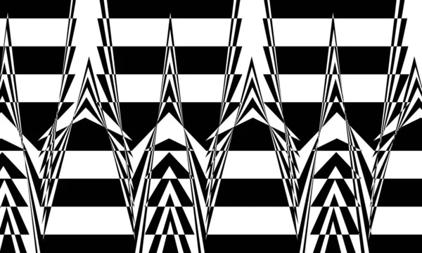 Чорний Візерунок Білому Тлі Сучасні Шпалери Дизайну Стильне Мистецтво — стоковий вектор