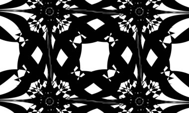 op-art tarzında modern tasarım için orijinal siyah desen
