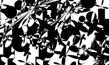 Operasyon sanatı tarzında duvar kağıdı tasarım için modern desenler