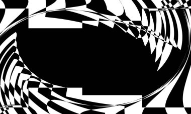 Operasyon sanatında monokrom soyut arkaplan