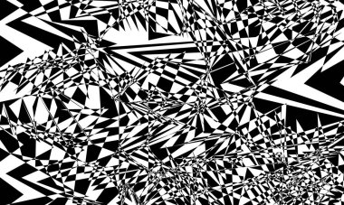 Modern op-art tarzı kapaklar için siyah ve beyaz dokular