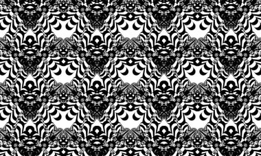 tasarım için modern ve şık desenler monokrom duvar kağıdı