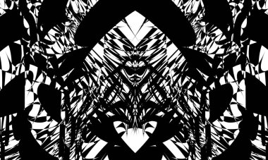 Cadılar Bayramı modern tasarımı için mistik desenler büyüleyici ve dalgalı duvar kağıtları