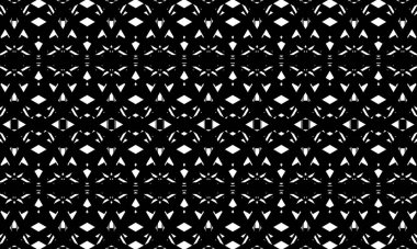 Tasarım için eşsiz stil op-art büyüleyici siyah desenler tek renkli duvar kâğıdı