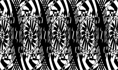 Operasyon sanatında cadılar bayramı için siyah gizemli desen