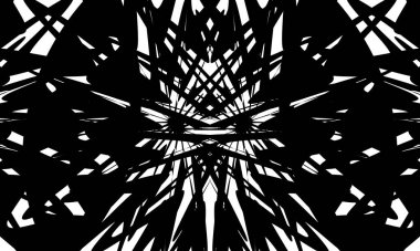 Modern tarz tasarım için siyah beyaz duvar kağıdı