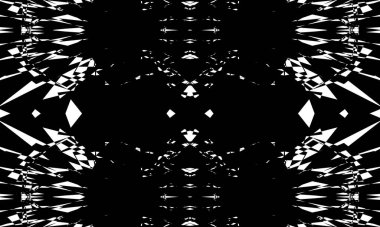 Op sanat desenleri tasarım için orijinal monokrom duvar kağıdı oluşturur