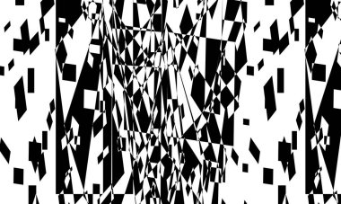 Orijinal siyah desenler, sanat eseri uzaylı ve büyüleyici.