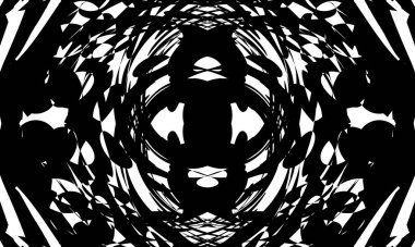 Operasyon sanatı tarzında tek renkli duvar kâğıdı. Fantastik desen.