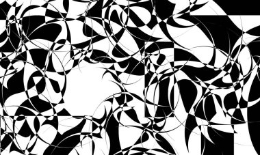 Modern cadılar bayramı duvar kağıdı için mistik siyah desenler