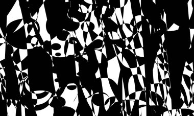 Modern tasarım için orijinal doku siyah sanatsal desen