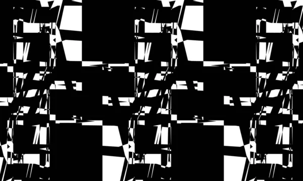 Рябь Уникальные Черные Узоры Белой Завораживающей Оптической Иллюзии — стоковый вектор