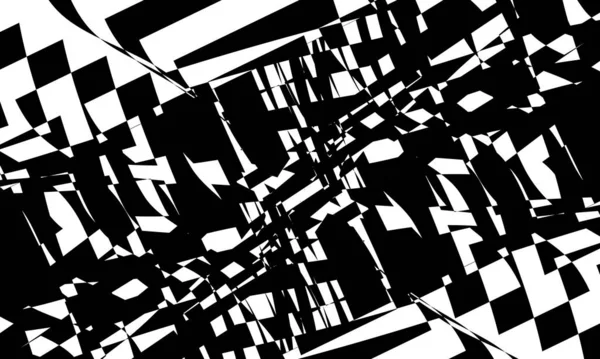 Чорні Абстрактні Візерунки Білому Тлі — стоковий вектор