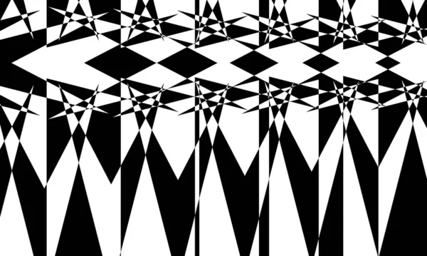 Black Art Patterns White Background Creative Wallpaper Design — Stock Vector
