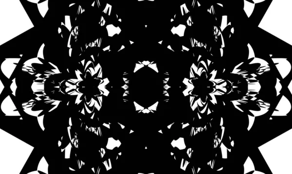 Fütürist siyah desenli muhteşem optik illüzyon