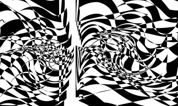 Texture Moderne Pour Conception Couverture Motif Monochrome Fantastique — Image vectorielle