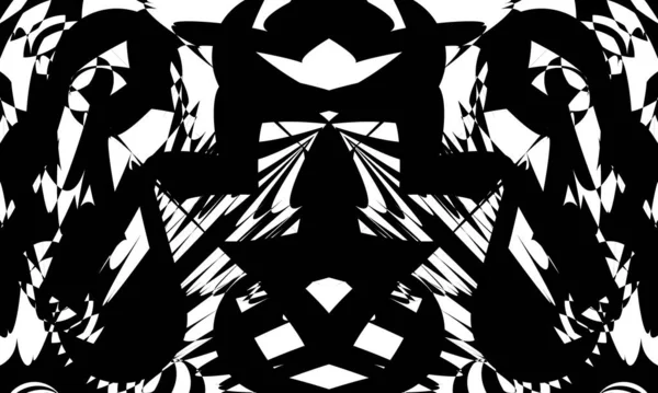 Monocrom Iluzie Optică Textură Modernă Pentru Design — Vector de stoc