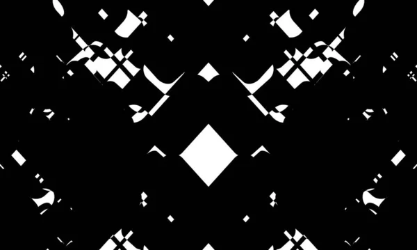 Μονόχρωμη Τέχνη Ταπετσαρία Τέχνη Γοητευτικό Μαύρο Μοτίβο Μοντέρνο Σχεδιασμό — Διανυσματικό Αρχείο