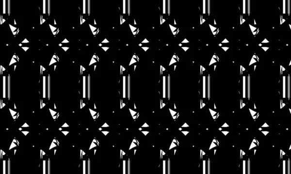 Містичний Чорний Візерунок Стилі Оптичного Мистецтва Оптичною Ілюзією Білому Тлі — стоковий вектор