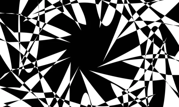 Patrón Negro Místico Principios Sobre Fondo Pantalla Blanco Para Diseño — Archivo Imágenes Vectoriales