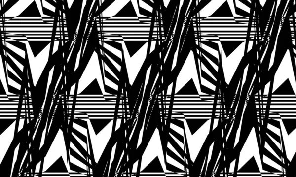 Ondulation Lignes Noires Papier Peint Pour Conception Style Art — Image vectorielle