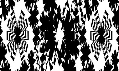 Modern ve sanatsal tasarım için siyah ve beyaz soyut arkaplan