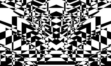 Tasarım monokrom kalıpları için şık duvar kâğıdı