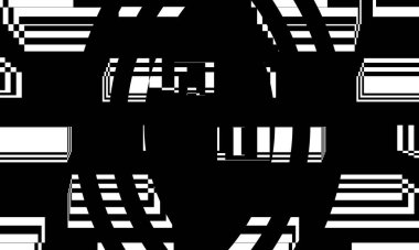 Tasarım için şık siyah beyaz duvar kağıdı