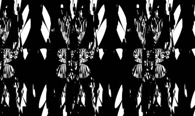 siyah ve beyaz duvar kağıtları optik yanılsama modern tasarım