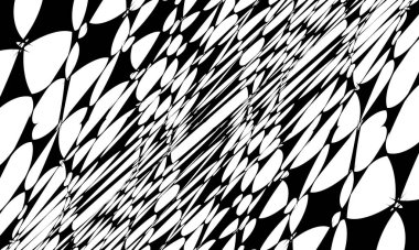 Modern tasarım için büyüleyici görsel illüzyon orijinal desen