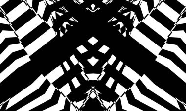 Orijinal ve yaratıcı operasyon tarzında siyah desenler