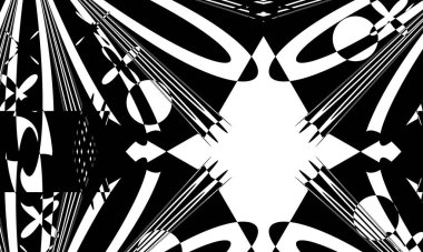 Kara mistik ve gizemli Cadılar Bayramı deseni