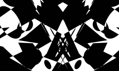 tasarım için siyah ve beyaz duvar kağıdı orijinal optik illüzyon