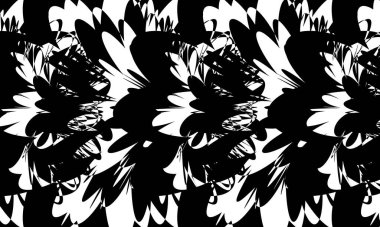 Operasyon sanatında eşsiz siyah desen Cadılar Bayramı için mistik duvar kâğıdı