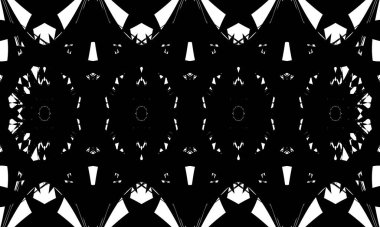 Siyah ve beyaz kapaklar için orijinal desenler