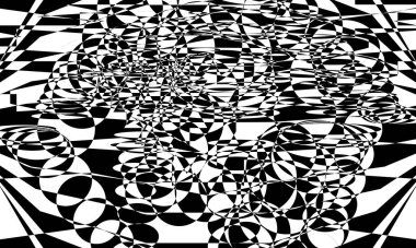 Operasyon sanatında siyah beyaz duvar kâğıdı