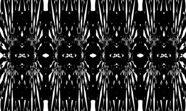 İnanılmaz operasyon sanatı tasarım için siyah desenler tasarlıyor