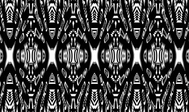 beyaz arkaplanda sanatsal siyah desen tasarım için yaratıcı duvar kağıdı