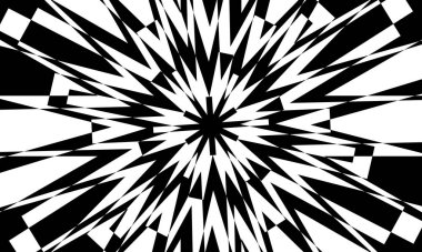 Beyaz arka planda cadılar bayramı için mistik desenler modern operasyon sanatında