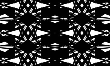 Operasyon sanatında çarpık desenler benzersiz tasarım