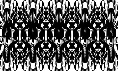 Mistik siyah desenler tek renkli duvar kağıdını büyülüyor.