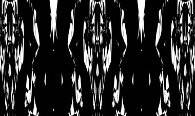 Orijinal optik illüzyon yaratıcı desenler Siyah beyaz üzerine