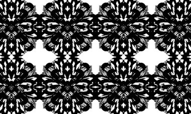 tek renkli ve esrarengiz duvar kağıdı. Operasyon sanatında siyah desenli.