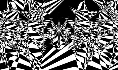 Modern tasarım için siyah ve beyaz soyut arkaplan