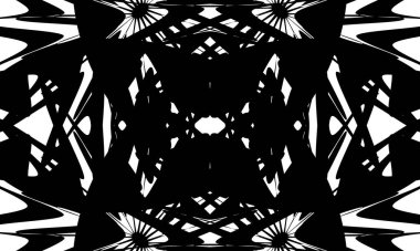 Optik illüzyonlu büyüleyici desen modern operasyon sanatı